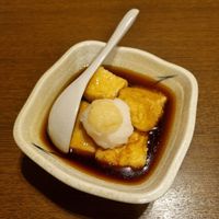 Agedashi Tofu at Izakaya Gen in Hida
