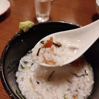Rice with plum at Izakaya Gen in Hida
