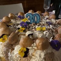 Vegan Saint Honorè  at Leccornie in Milan