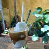 Vegan iced coffee  at Phin Coffee in Hoi An