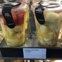 Fruit pots at ORY - Starbucks - T4 in Orly