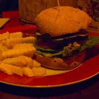 Veggi Burger at Hellmuts in Dresden