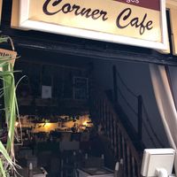 Lovely/cozy eating area at Corner Cafe in Marrakech