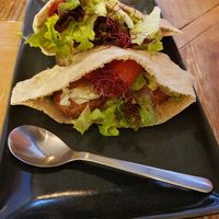 Falafel at Yerbamate in Conil De La Frontera