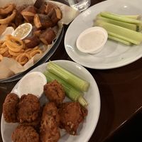 Thai Chili Winggies - celery was a lil old    at Decades in Lancaster