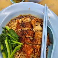 Vegetarian Curry Chicken Noodle at Pin Xiang Vegetarian 品香素 in Johor Bahru
