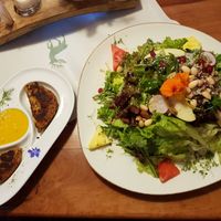 Vegan salad at Bachwirt in Knittelfeld