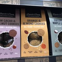 Vegan cookies at The Leaf Store in Elwood