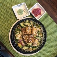 Vegetarian  Bibimbop - request egg free for vegan option 🌱 at Bonto Korean & Japanese Restaurant in Dubrovnik