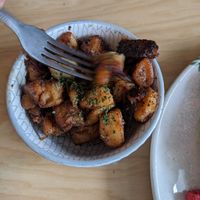 Accompagnement de patates déjeuner at Le Charlotte in Mont-tremblant