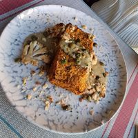 Mijo con coliflor y salsa casera #Veganuary at El Girasol in Murcia