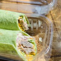 Taro and vegan cheese rap at Island Naturals in Kailua Kona