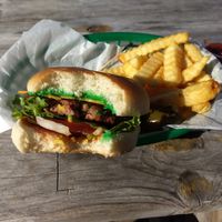 The Beyond Burger at The Green Table in Victoria