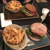 Burger “Fabelhafter” at Hans im Glück - Sonnenstr in Munich