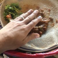 Amazing food quantity for cost  at Taste of Ethiopia in Pflugerville