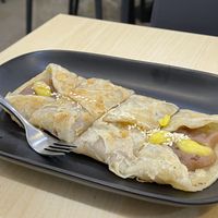 Taro and ginkgo Cantonese roll, 69 baht (plus 7% tax)  at Bai Plu House in Bangkok