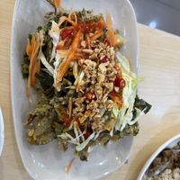Crispy salad  at Bai Plu House in Bangkok