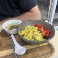 Pork noodle dish   at Bai Plu House in Bangkok