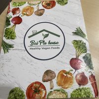 Menu   at Bai Plu House in Bangkok