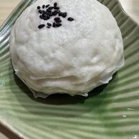 The Black Sesame Bun!   at Bai Plu House in Bangkok