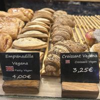 Vegan pastries  at Pannus in Barcelona