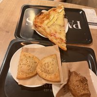 The pizza is not vegan   at Pannus in Barcelona