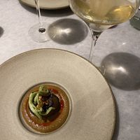 Aubergine  & wine pairing   at Land in Birmingham