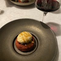 Beetroot  & wine pairing   at Land in Birmingham
