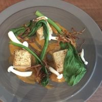 TOFU - AUBERGINE – SHIMEJI – CHOI SUM  at Land in Birmingham
