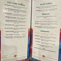   at Lily's Vegetarian Indian Cuisine in Ashton-under-lyne