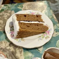 Vegan Blueberry Cake  at Shakespaw Cat Cafe in Stratford-upon-avon