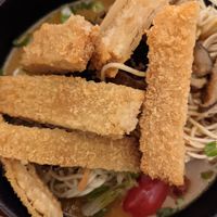 Delicious katsu curry ramen! at Umami Ramen & Izakaya in Montreal