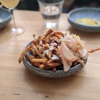 Kimchi fries at Umami Ramen & Izakaya in Montreal