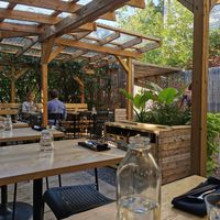 Terrace at Umami Ramen & Izakaya in Montreal