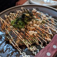 Okonomiaki at Umami Ramen & Izakaya in Montreal