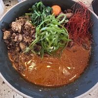 Spicy tantanmen  at Umami Ramen & Izakaya in Montreal