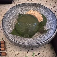 Raindrop cake  at Umami Ramen & Izakaya in Montreal