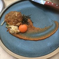 Mushrooms with spiced Japanese squash at Umami Ramen & Izakaya in Montreal