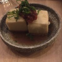 Agedashi with preserved plums  at Umami Ramen & Izakaya in Montreal