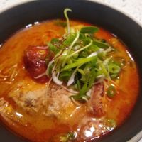 Creamy kimchi ramen at Umami Ramen & Izakaya in Montreal