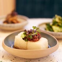 Agedashi Tofu at Umami Ramen & Izakaya in Montreal