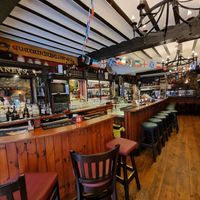 Bar at Delaney's in Bruges