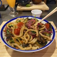 Udon was delish!  at Hors Categorie in Girona