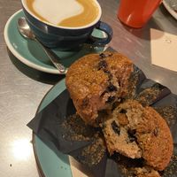 Pear and berry muffin was great; had several other vegan desserts!  at Hors Categorie in Girona