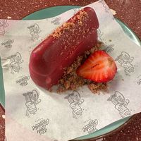 Pink lady (dessert) at Hors Categorie in Girona