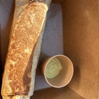 Vegan burrito  at Hors Categorie in Girona