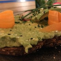 Avocado toast  at Hors Categorie in Girona