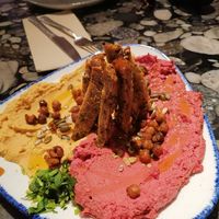 Hummus at Hors Categorie in Girona
