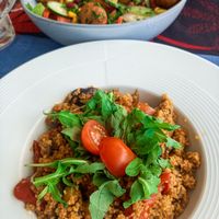 Couscous mit Gemüse at Bistro Bukarica in Krk