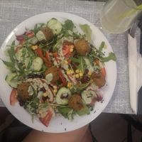 Falafel Salad at Bistro Bukarica in Krk